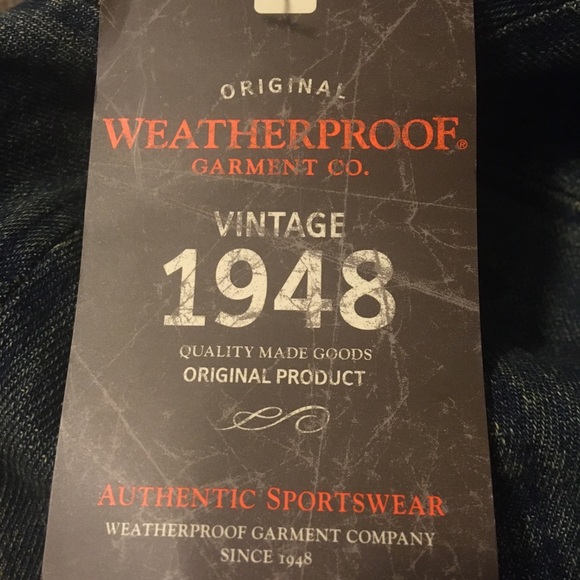 Original Weatherproof Vintage 1948 Denim Cap NWT - Picture 4 of 5